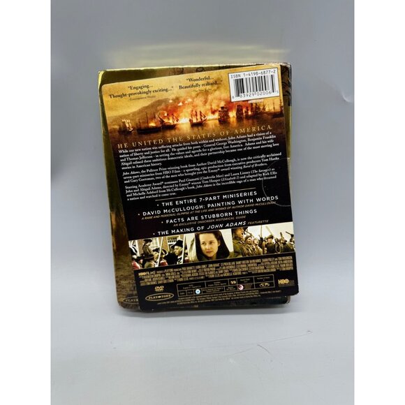 John Adams HBO Miniseries DVD Box 3 disk Set English READ - Picture 2 of 9